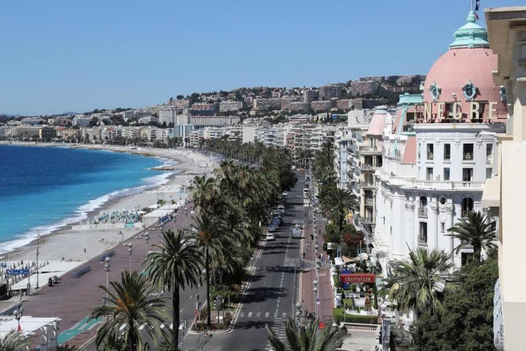 Apartamento Palais Riviera Chaleureux Lumineux Et Climatise Niza Exterior foto