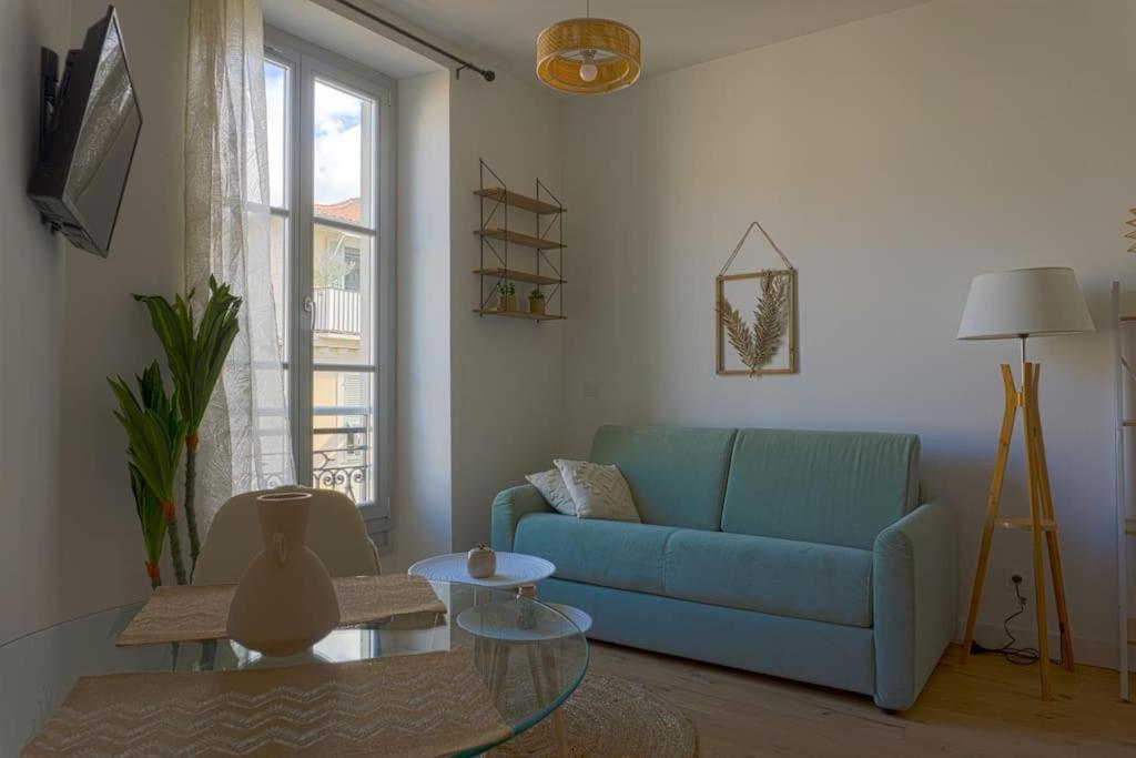 Apartamento Palais Riviera Chaleureux Lumineux Et Climatise Niza Exterior foto