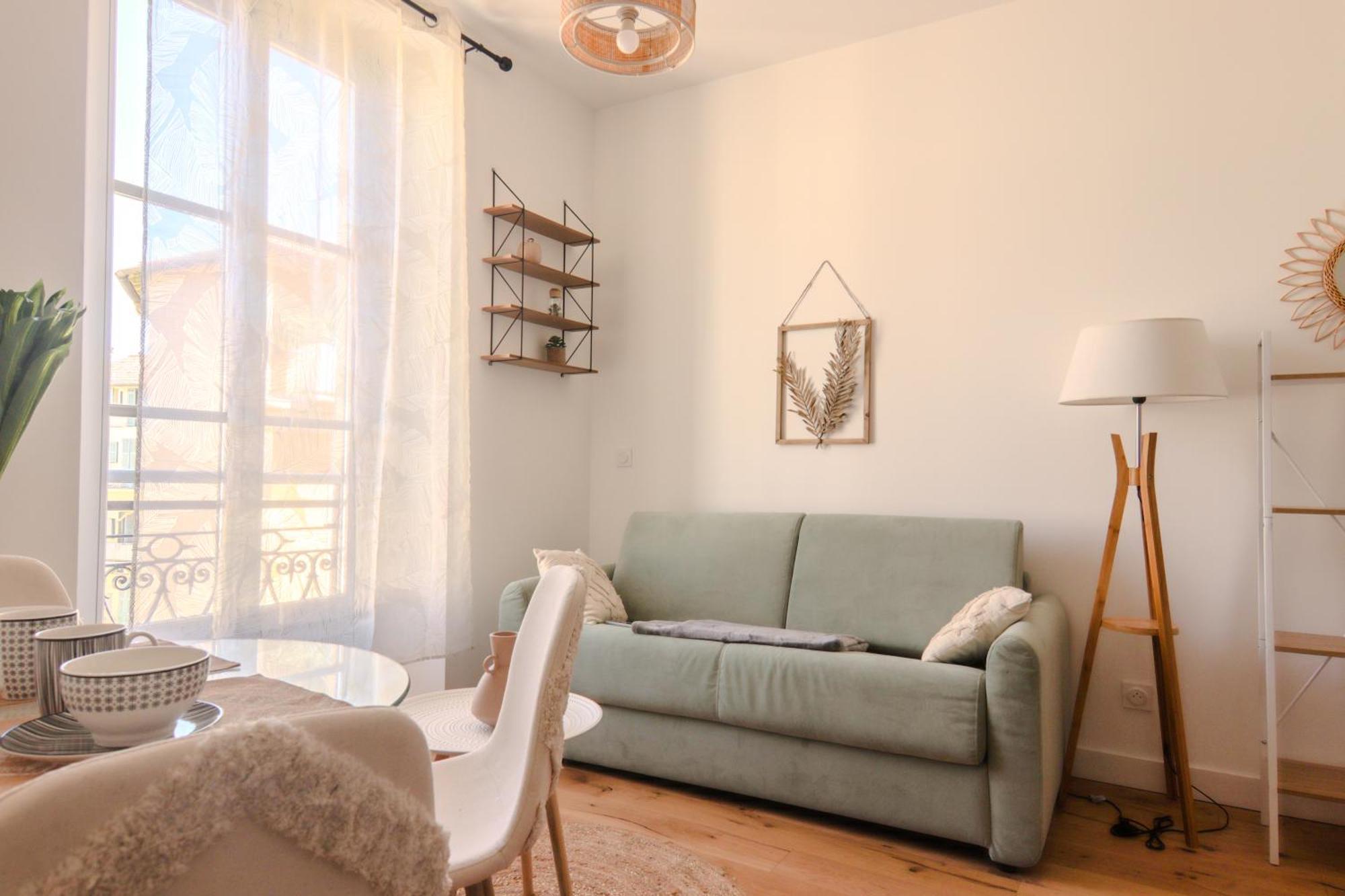 Apartamento Palais Riviera Chaleureux Lumineux Et Climatise Niza Exterior foto